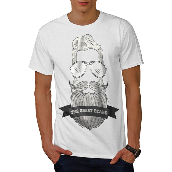 Great Beard Hipster Mens T-Shirt