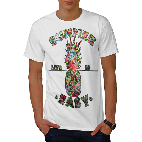 Easy Life Pineapple Mens T-Shirt