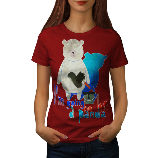 Gonna Be Panda Bear Womens T-Shirt