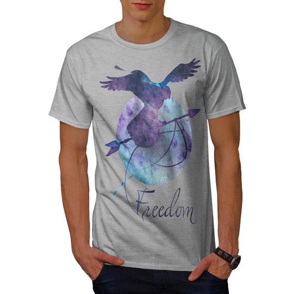 Freedom Eagle Bird Mens T-Shirt