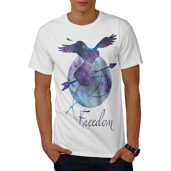 Freedom Eagle Bird Mens T-Shirt