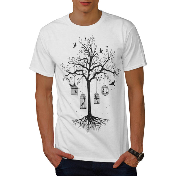 Fantastic Cage Tree Mens T-Shirt