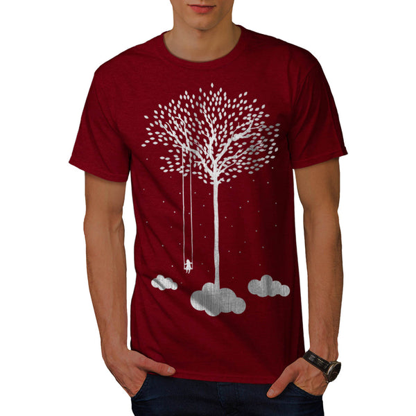 Cloud Tree Fantasy Mens T-Shirt