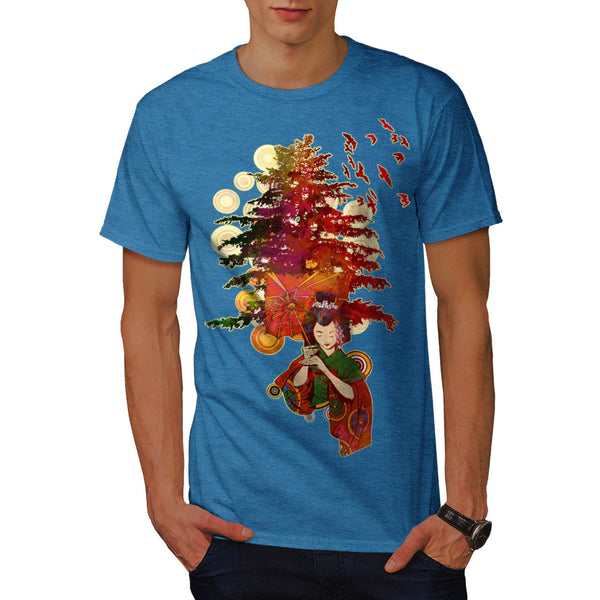 Geisha Lady Dream Mens T-Shirt