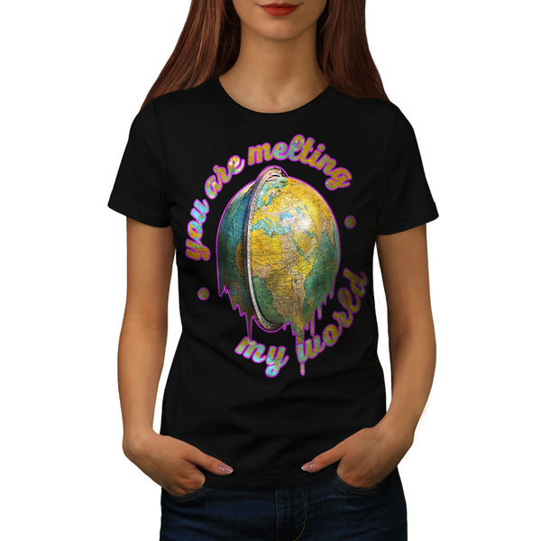 Melting World Feel Womens T-Shirt