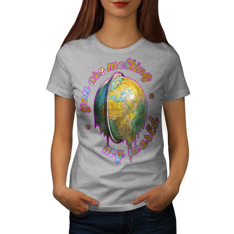 Melting World Feel Womens T-Shirt