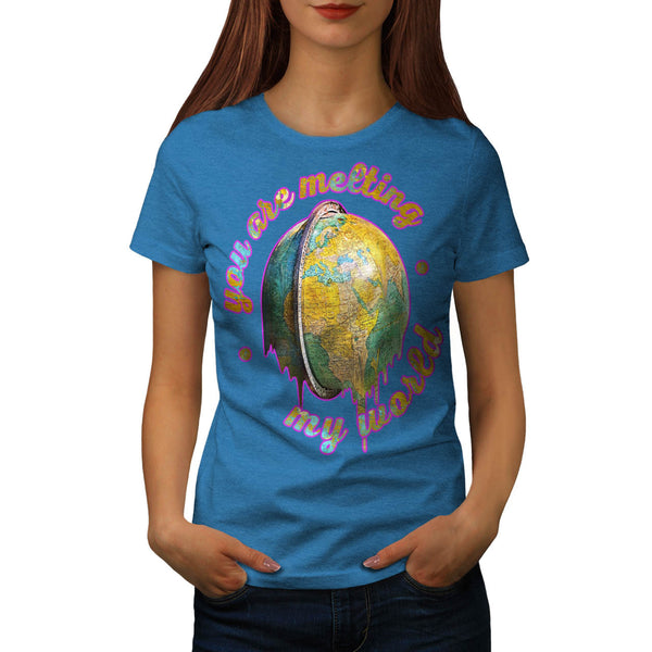 Melting World Feel Womens T-Shirt