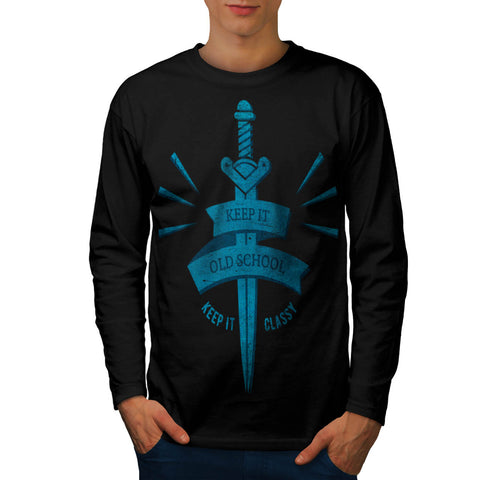 Keep It Old School Mens Long Sleeve T-Shirt