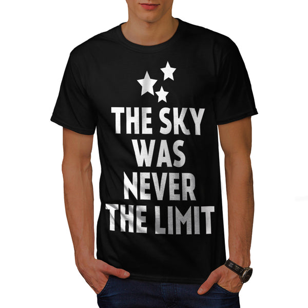 Sky Was Never Limit Mens T-Shirt