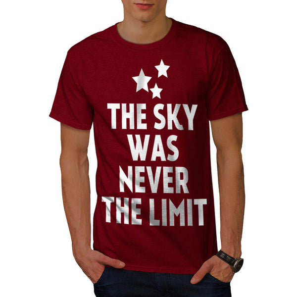 Sky Was Never Limit Mens T-Shirt