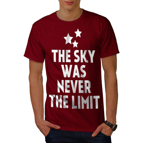 Sky Was Never Limit Mens T-Shirt