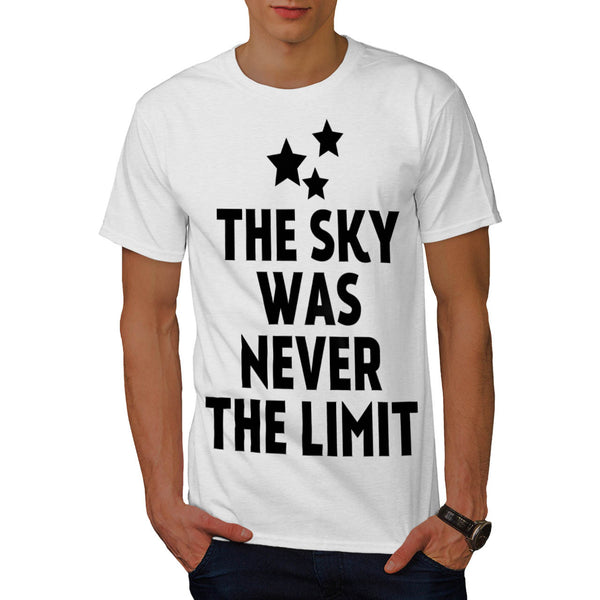 Sky Was Never Limit Mens T-Shirt