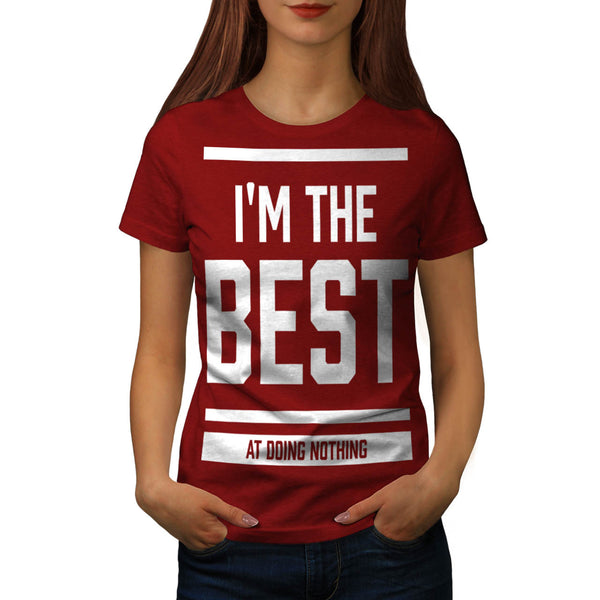 Best Doing Nothing Womens T-Shirt