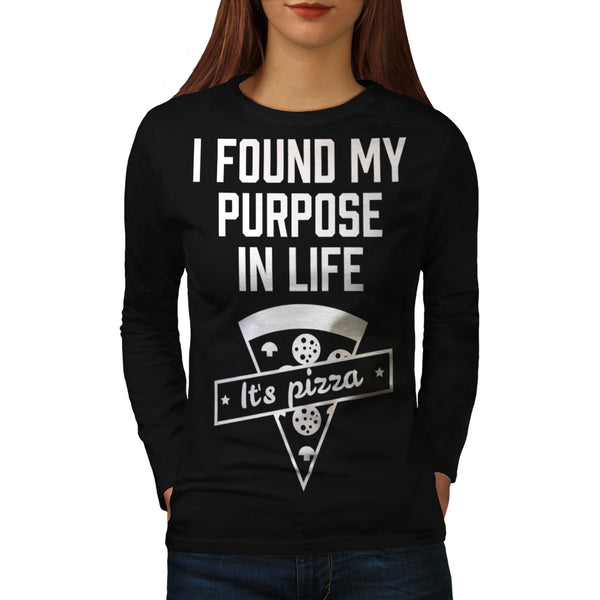 Found Life Purpose Womens Long Sleeve T-Shirt