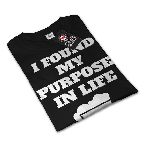 Beer Life Purpose Mens Long Sleeve T-Shirt