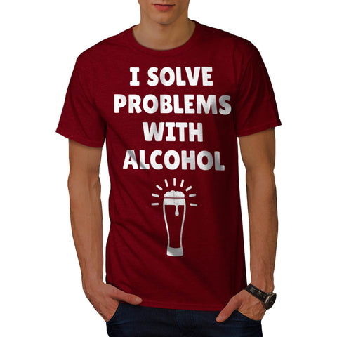 Beer Solve Problem Mens T-Shirt