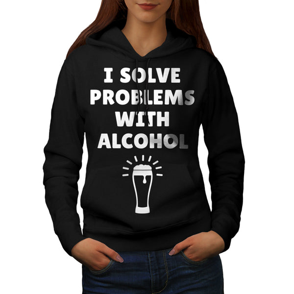 Beer Solve Problem Womens Hoodie