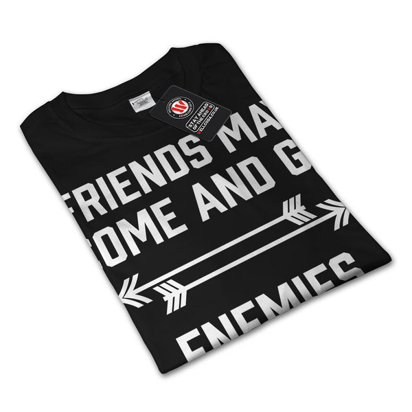 Friend Go Enemy Grow Mens Long Sleeve T-Shirt