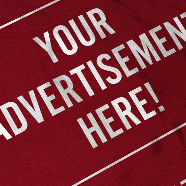 Your Advertisement Womens T-Shirt