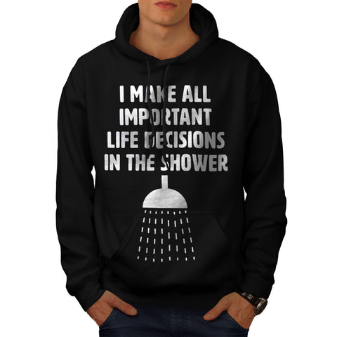 Important Decisions Mens Hoodie