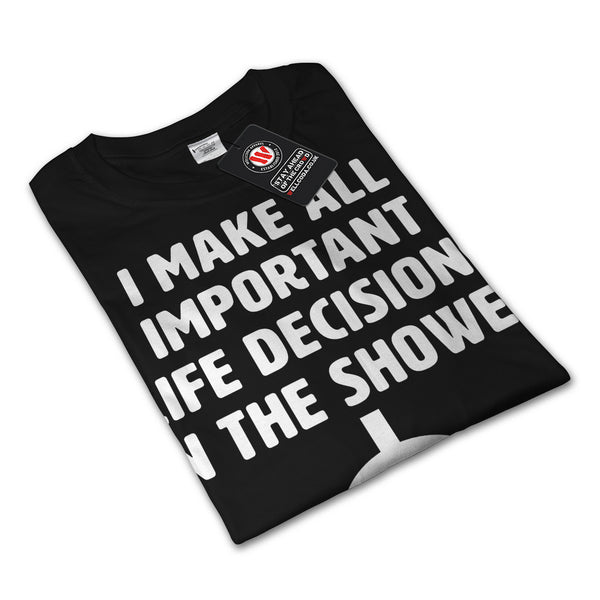 Important Decisions Womens Long Sleeve T-Shirt