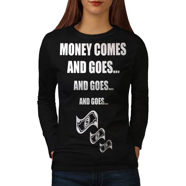 Money problem Womens Long Sleeve T-Shirt