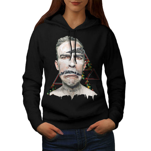 Wifi Wireless Human Womens Hoodie