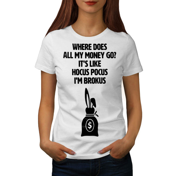 Money Loss Problem Womens T-Shirt