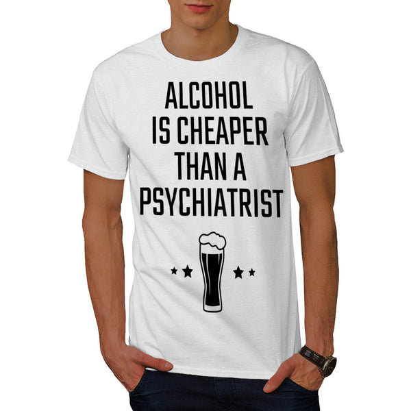 Beer Or Psichiatrist Mens T-Shirt