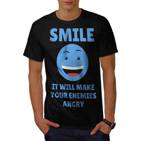 Smile Helps Mens T-Shirt