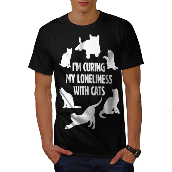 Life Of Lonely Man Mens T-Shirt