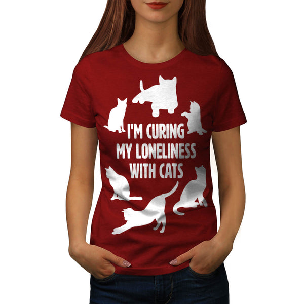 Life Of Lonely Man Womens T-Shirt