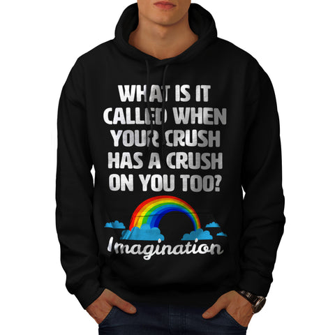 Imagination Of Love Mens Hoodie