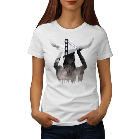 Golden Gate Bridge Womens T-Shirt
