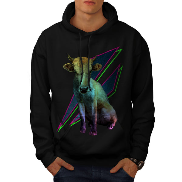 Fox Cow Freak Mutant Mens Hoodie