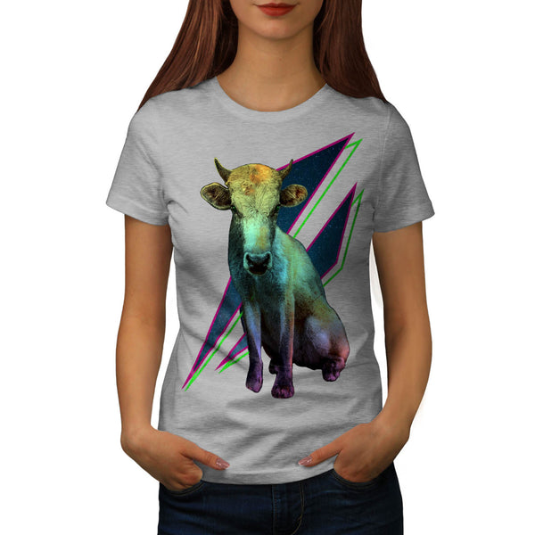 Fox Cow Freak Mutant Womens T-Shirt