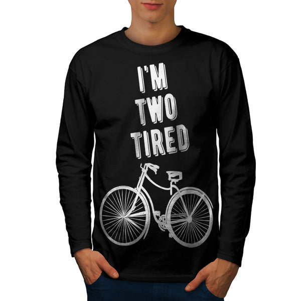 Bike Joke Mens Long Sleeve T-Shirt