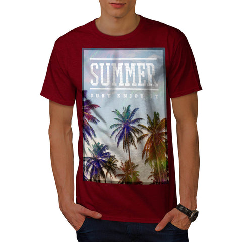 Enjoy Summer Time Mens T-Shirt