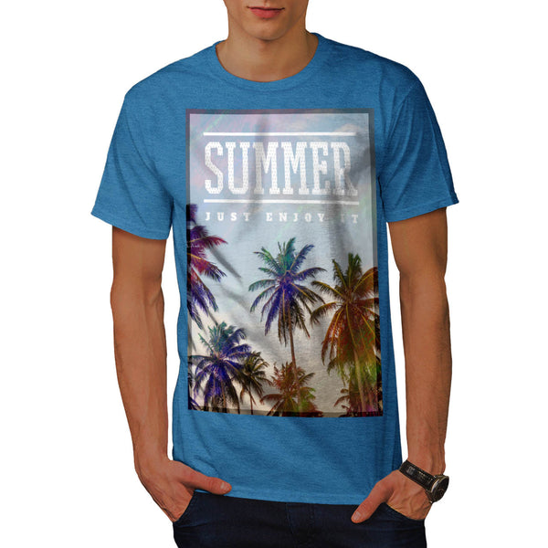 Enjoy Summer Time Mens T-Shirt