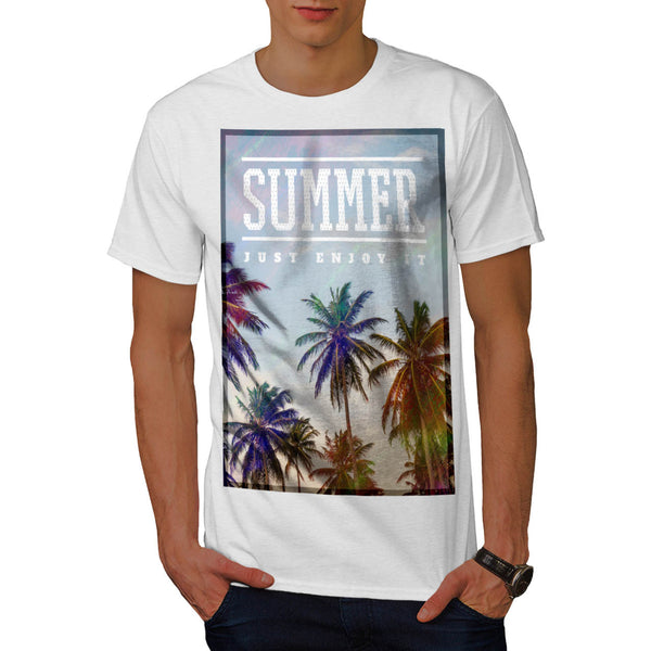 Enjoy Summer Time Mens T-Shirt