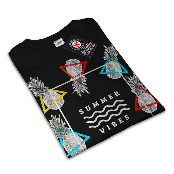 Happy Summer Vibe Mens T-Shirt