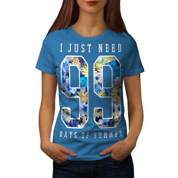 99 Days Of Summer Womens T-Shirt