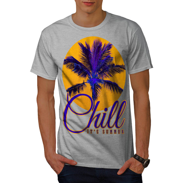 Chill It's Summer Mens T-Shirt