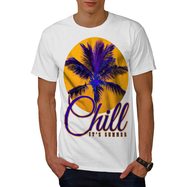 Chill It's Summer Mens T-Shirt