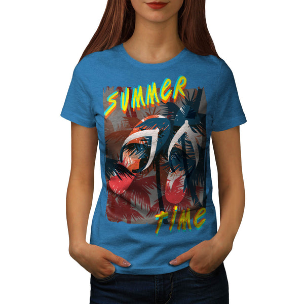 Summer Flip Flop Womens T-Shirt