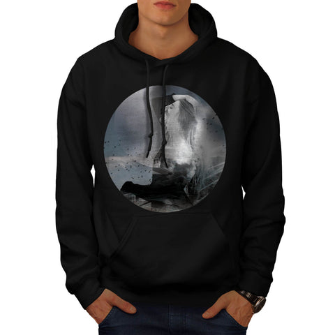 NYC Statue Liberty Mens Hoodie