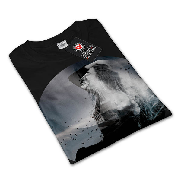 NYC Statue Liberty Mens Long Sleeve T-Shirt