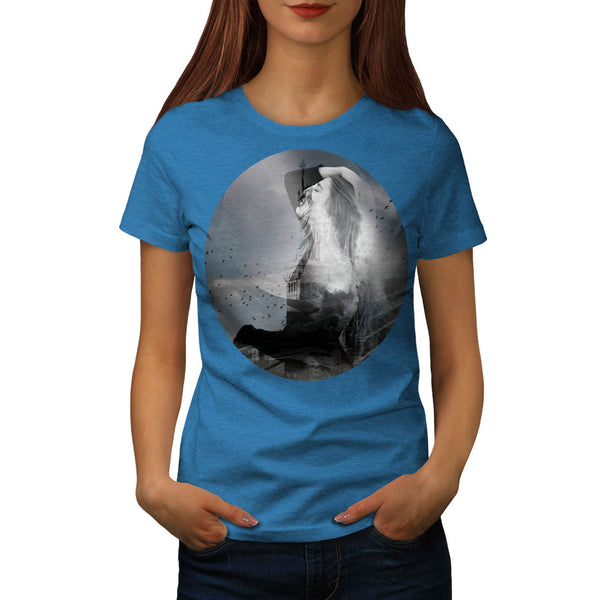 NYC Statue Liberty Womens T-Shirt