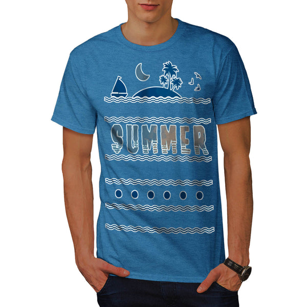 Hot Summer Vacation Mens T-Shirt