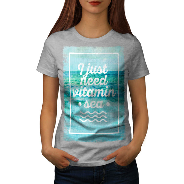 Ocean Sea Beach Womens T-Shirt